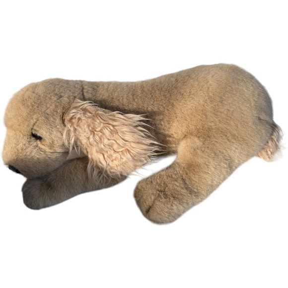 Woodland Hills Jockline American Cocker Spaniel Laying Dog Plush Stuffed Toy - Picture 2 of 15